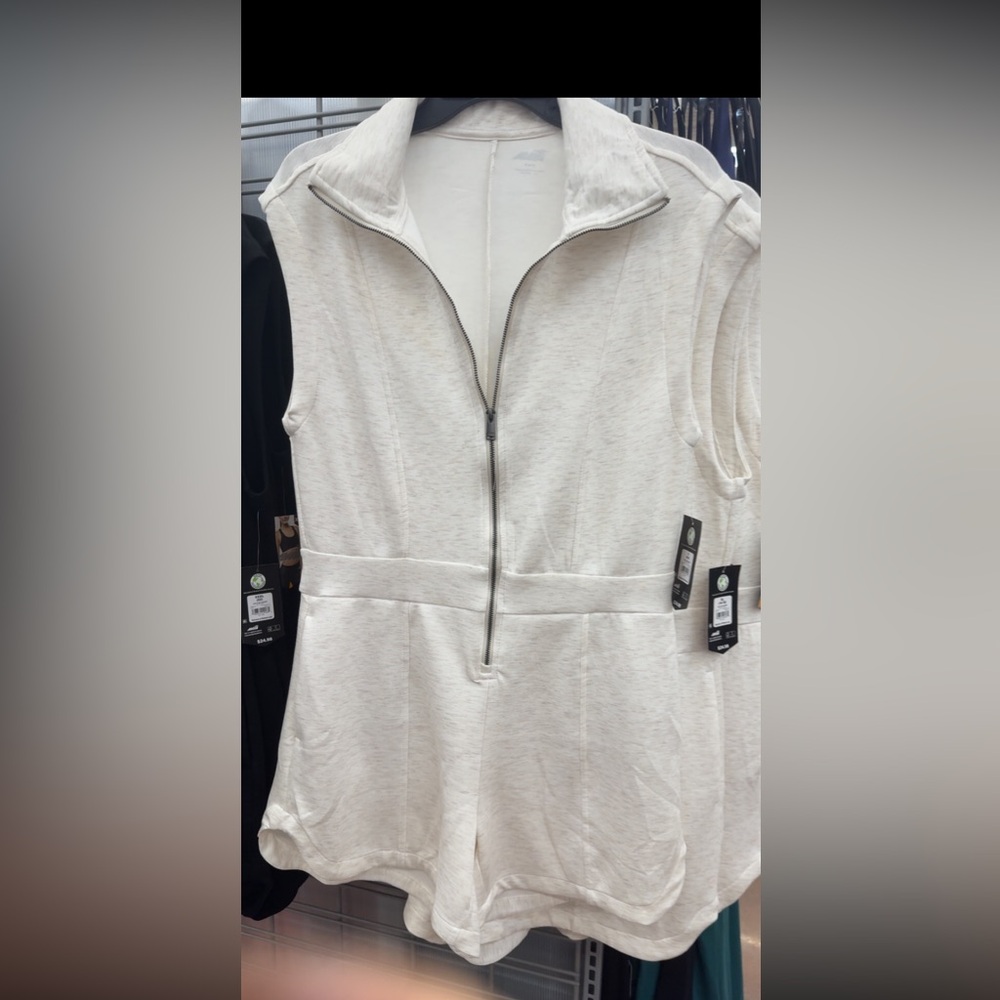 Avia Walmart viral linen romper M